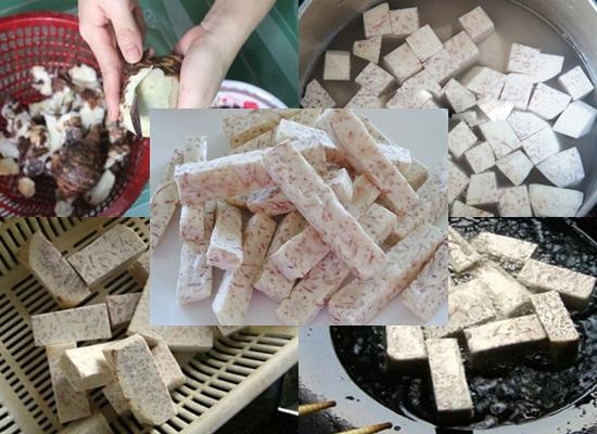 Cách làm mứt khoai môn giòn ngon đơn giản cho ngày Tết