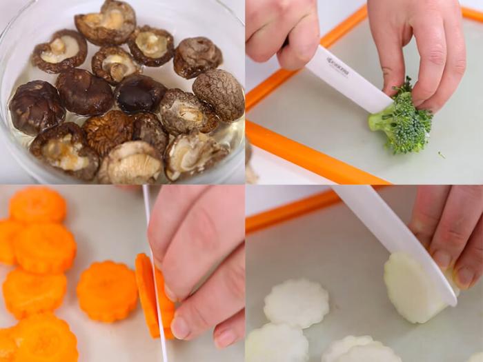 Cách nấu canh mọc nấm hương cho bữa cơm hóa vàng ngày Tết